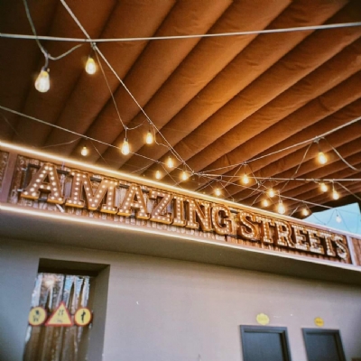 Biển alu chữ nổi có đèn